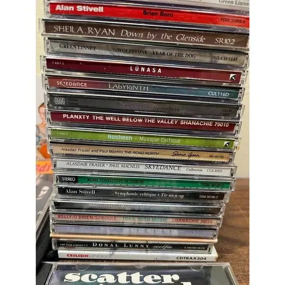 Huge Lot of 52 CELTIC Irish Scottish Music CDs